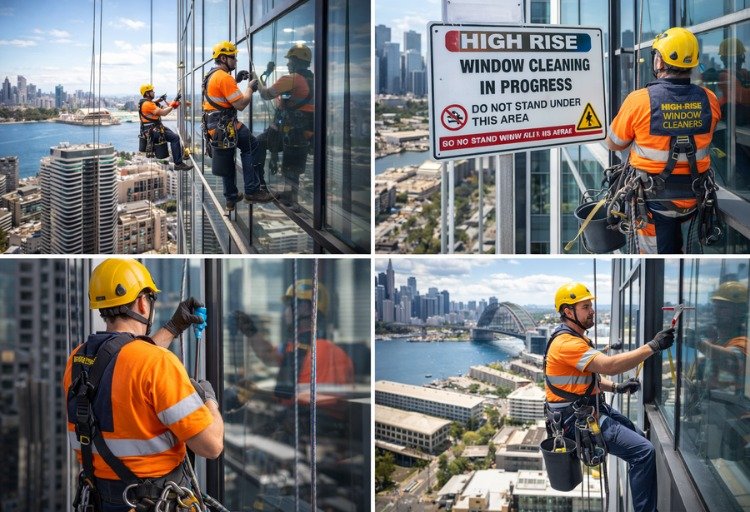 High-Rise Window Cleaning Safety & Compliance Australia